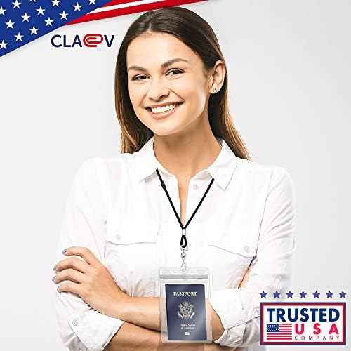 Claev Fast Seal Vertical 4x6 Passport & Card Holders