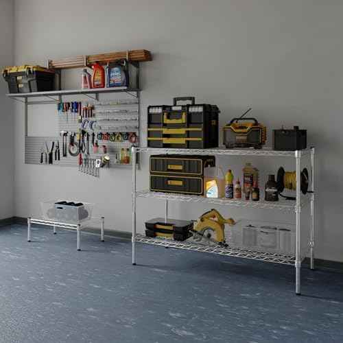 21" Deep x 48" Wide x 34" Height Wire Shelving Kit | 3-Tier | NSF