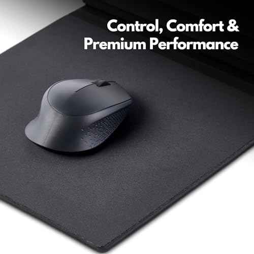 Note Tower LED Mousepad Whiteboard | Dry Erase Acrylic Board for Desk | Light Up Color White Board | Write Notes & to-Do Lists, Gaming Performance Mouse Pad, for Office, Home, School (Electric)