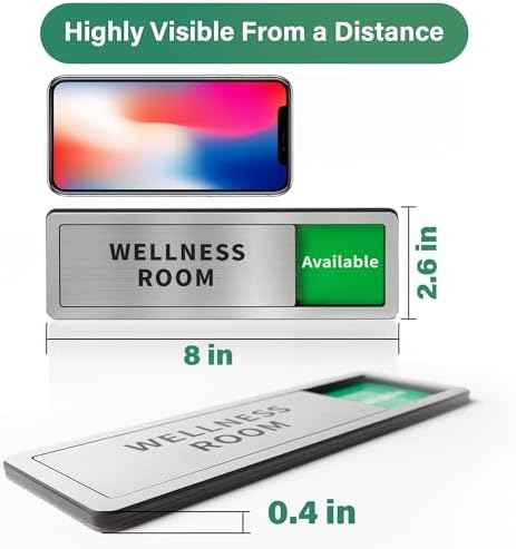 2 Pack Conference Room Office Door Signs Do Not Disturb, In