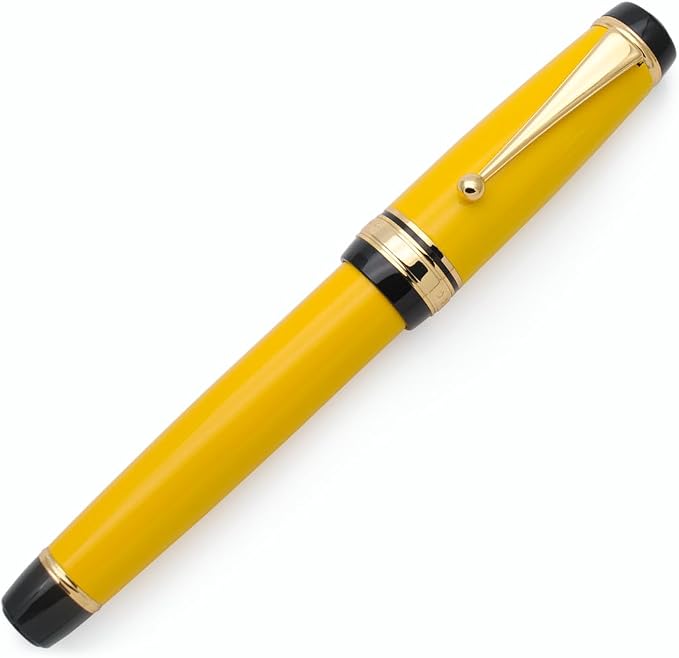 xixixiaozhu Metal Big Fountain Pen Set Medium Nib 0.7mm, Includes Ink Refill by xixixiaozhu