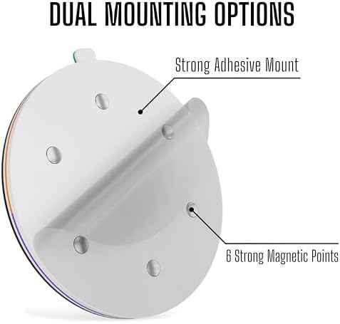 ASSURED SIGNS Office Door Sign 6 Inch - Rotating Wheel - 2 Pack