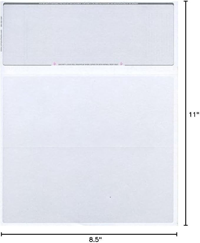Compuchecks Top Blank Check Paper - Image 2