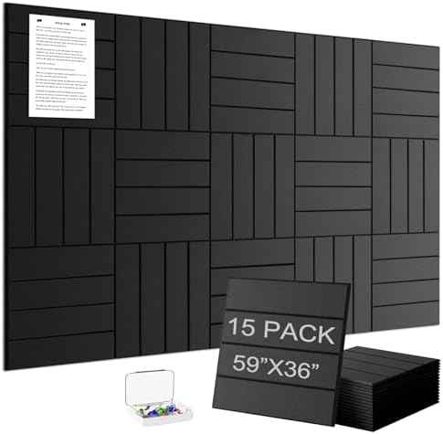 Large Felt Wall Tiles Bulletin Board
