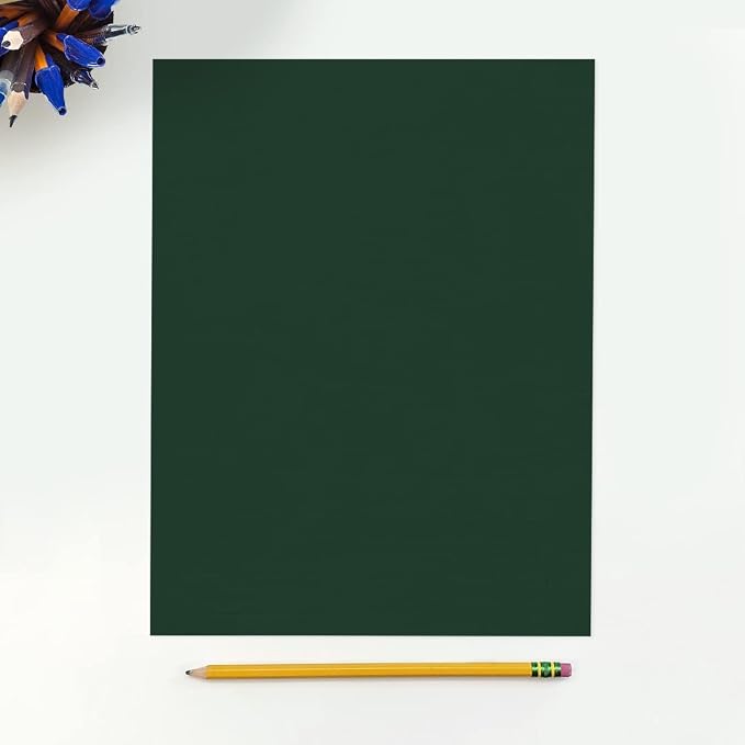 LUXPaper 8.5" x 11" Cardstock | Letter Size | Green Linen | 100lb. Cover | 250 - Image 3