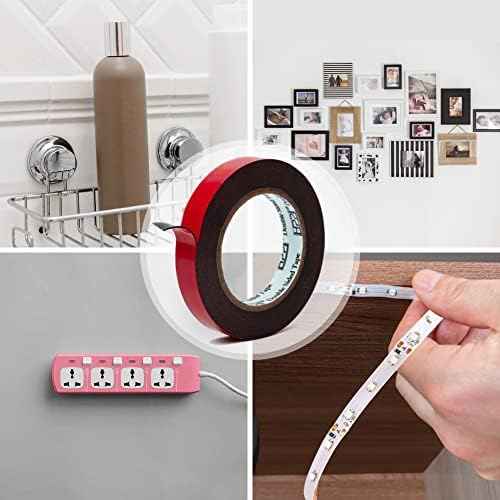 HPP Double Sided Tape, Heavy Duty Tape, Strong and Permanent for Outdoor and Indoor (0.75 in x 16 ft)