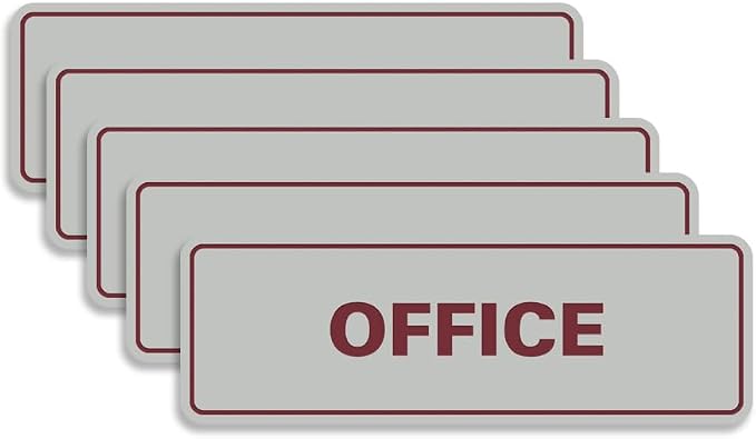 Signs ByLITA Standard Office Sign by SignsByLITA