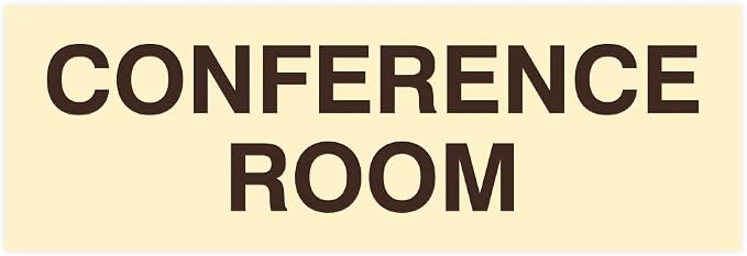 Signs ByLITA Basic Conference Room Sign by SignsByLITA