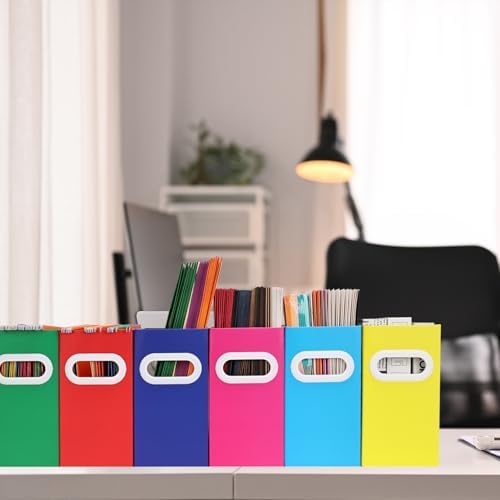 File Box for Hanging File Folders, Collapsible Cardboard Box