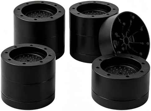 Bed Risers Adjustable Furniture Risers Heavy Duty Lifts Height 2 "