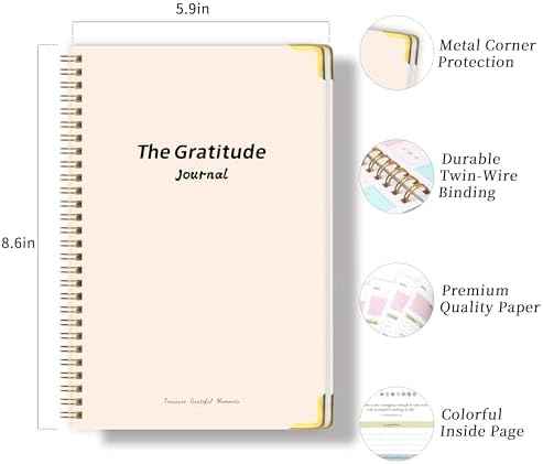 The Gratitude Journal for Women＆Men - 5 Minute Daily Gratitude Practice