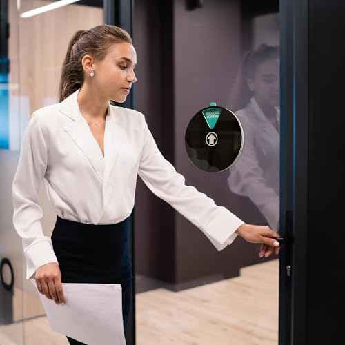 ASSURED SIGNS Office Door Sign 6 Inch - Rotating Wheel - 2 Pack