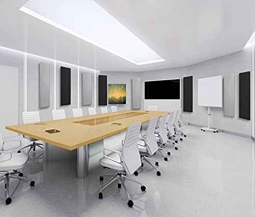 Acoustic Panel Gray | Fiberglass 2-pack | Professional sound absorbing