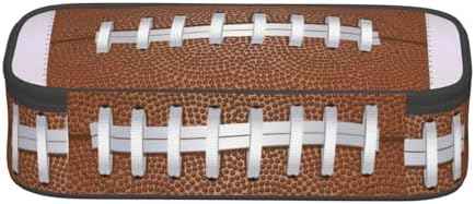 American Football Ball Texture Pencil Case Big Capacity Storage Pencil