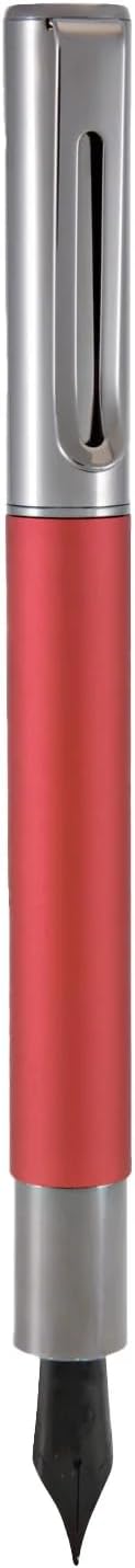 Monteverde USA Ritma Fountain Pen in Red – Stub Nib, Calligraphy JoWo Stainless - Image 3
