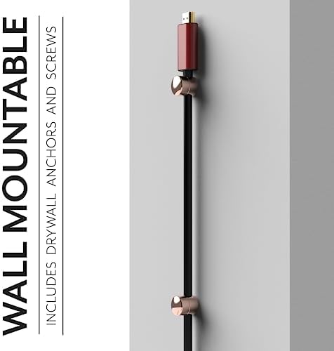 ICONIT Cable Anchors for Desk Organization | Premium Aluminum Cord
