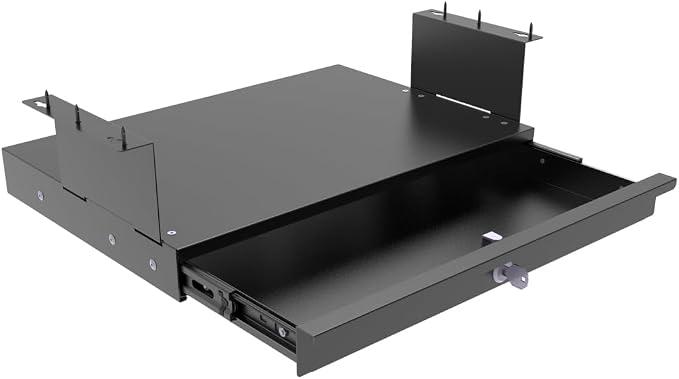 QiaoYoubang Under Desk Lockable Sliding Out Drawer - Image 3