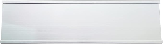 5 Pack 2" x 10" Aluminum Desk Name Plate Holders, Office Business Desk Sign - Image 4