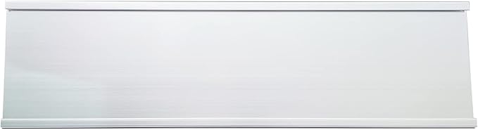 5 Pack 2" x 8" Aluminum Desk Name Plate Holders, Office Business Desk Sign - Image 5
