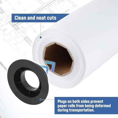 36" x 300' Wide Format Paper, 2 Rolls