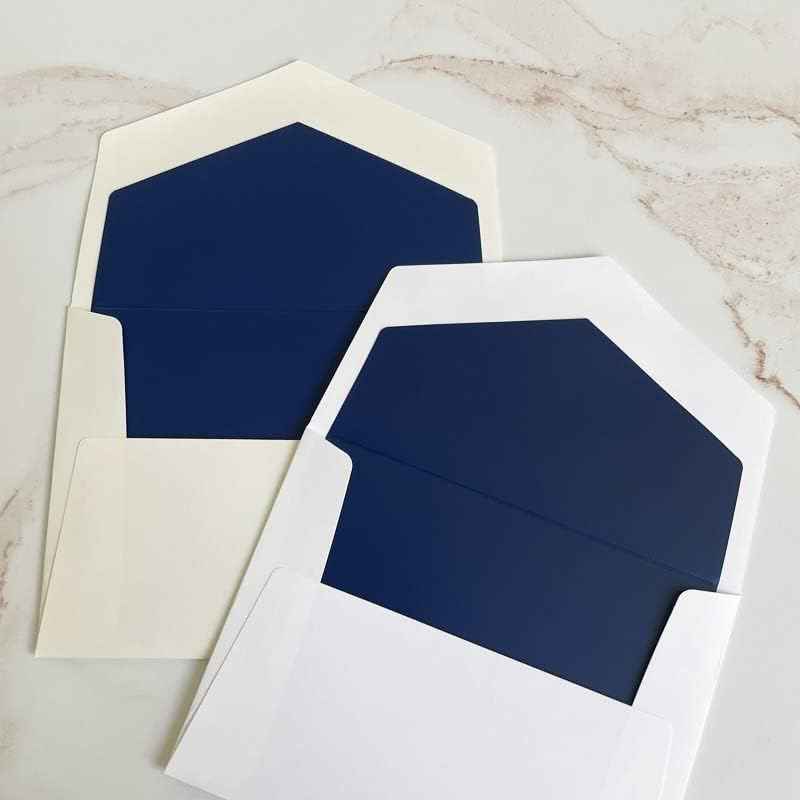 Caslon Design Flat Cards - Raised Ink Stationery