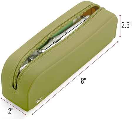 Mr. Pen- Silicone Pencil Case, Aesthetic Pencil Bag for Women, Makeup Pouch