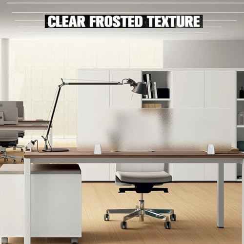Divider Privacy Panels Acrylic Partitions with Clips Screen Portable Panel,Acrylic Free Standing Privacy Screen, Desk Divider Portable Cubicle Panel for Work，Ho