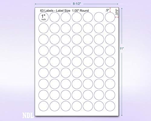 NextDayLabels - 8-1/2 x 11 Neon Color High Light Fluorescent Labels - Image 2