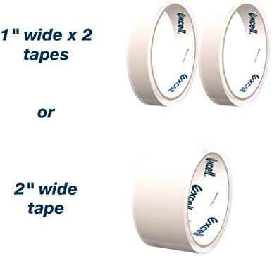 Excell EX-17 Steel Desktop Tape Dispenser, 2 in. Width (Blue/Grey) ET-12270