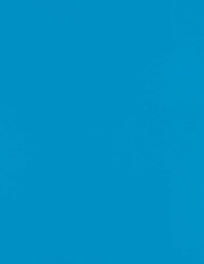 LUXPaper 8.5" x 11" Paper | Letter Size | Pool Blue | 80lb. Text | 50 Qty by LUXPaper