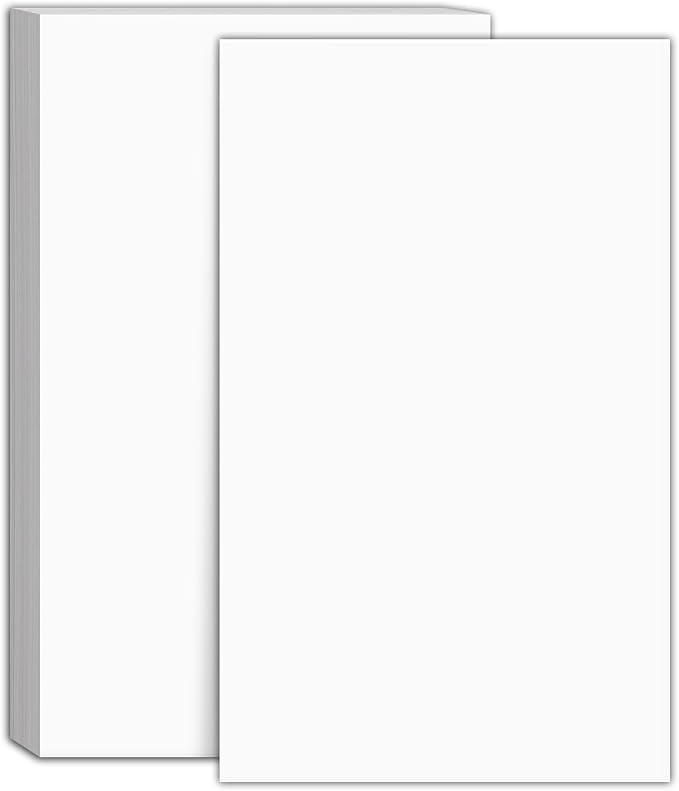 8.5 x 14 White Card Stock | Heavyweight 100lb Cover Cardstock Paper – Smooth by SSuperfinePrinting
