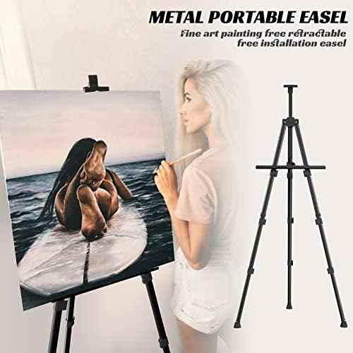 Easels for Painting Canvas, Aredy 66" Art Easel for Drawing, Portable