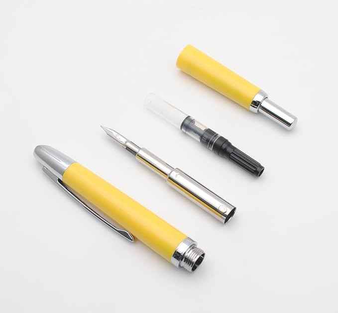 JINHAO 20 Press Fountain Pen, Retractable Capless Resin Pen