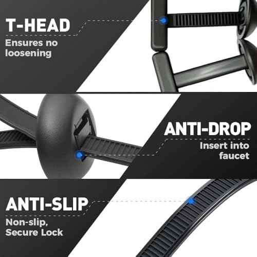 100PCS Nylon Universal Cable Tie Buckle, Heavy Duty Self-Locking Zip Ties Holder, Multipurpose Plastic Cable Ties Tool, UV-Resistant Fasteners for Car Fender Trunk Repair, Home & Car Daily Repair
