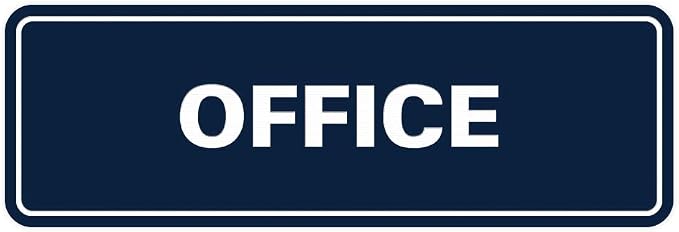 Signs ByLITA Standard Office Sign by SignsByLITA
