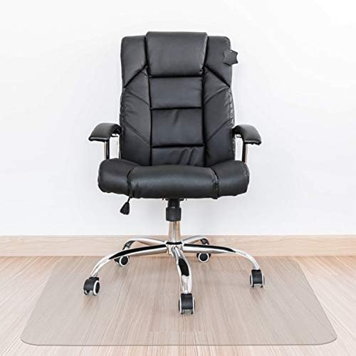 Kuyal Clear Chair Mat, Hard Floor Use, 48" X 53" Desk Chair Mat