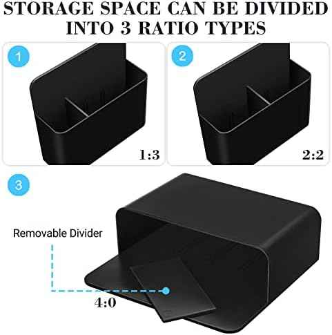 Black Strong Magnetic Dry Erase Marker Holders - Pen Holders for Whiteboard, Fridge, Locker, Magnetic Organizer for Office, Kitchen, and School. No Drilling, Nails, or Glue Needed