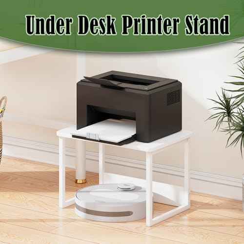 MARTY Printer Stand for Desk, Desktop Shelf Printer Riser for Home Office
