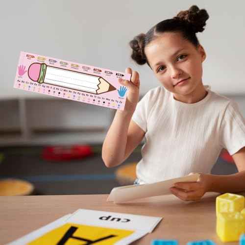 36Pcs 9x3 Inch Name Tags for Classroom, Desk Name Tags for Kindergarten