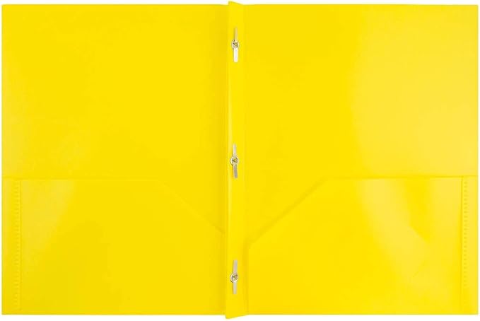 JAM PAPER Plastic Color POP Folders - Image 2