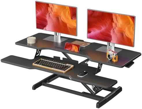 42" Standing Desk Converter, Quick Sit to Stand Desk Riser