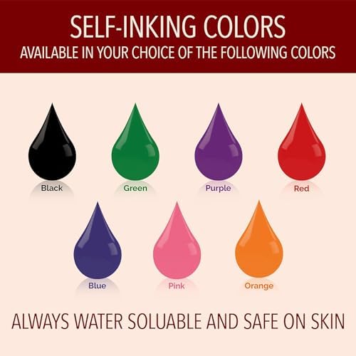 Personalized Self Inking Address Stamp Custom Return Address Stamp for Envelopes, Mail & Wedding Invitations, Custom Address Stamper