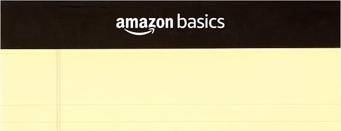 Amazon Basics 50 sheet Narrow Ruled Lined Writing Note Pad, 5 inch x 8 inch - Image 4