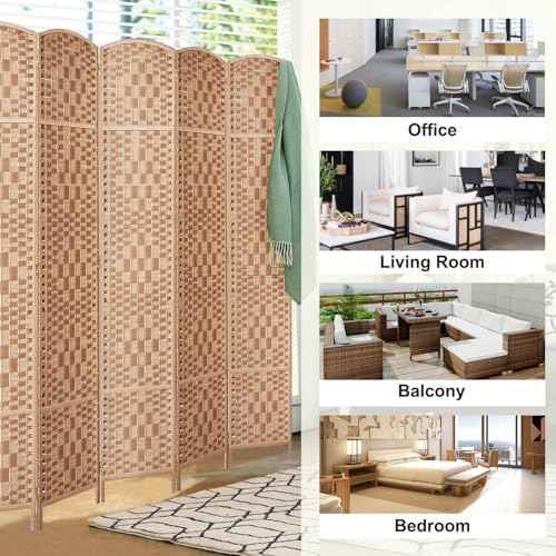 RHF Room Divider Panel,3Panel Partition Room Dividers,Wall Divider,Natural