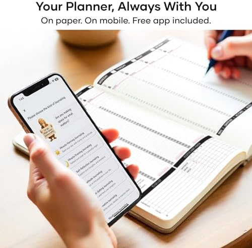 Life Planner Deluxe Undated Planner Weekly and Monthly Manifestiing Journal