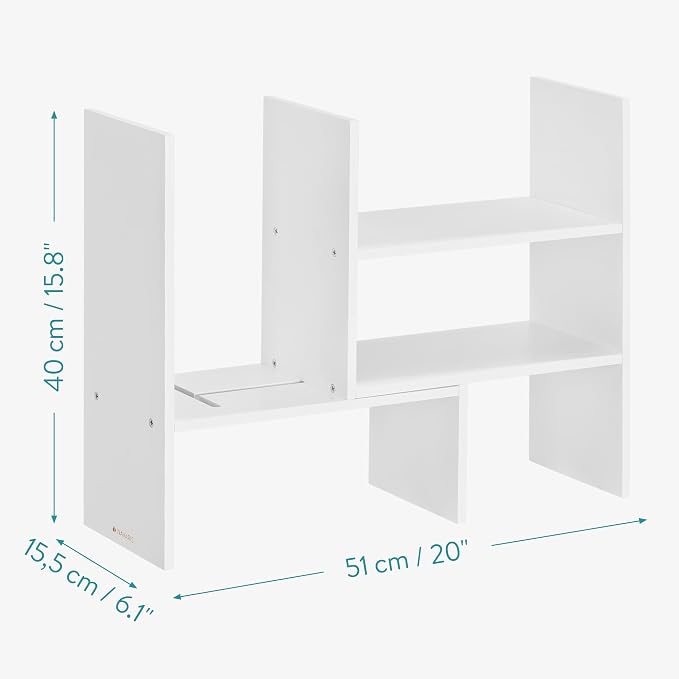 Navaris Desk Organizer Shelf Unit - Image 3