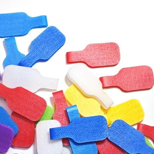 32 Pcs Cable Labels, Reusable Write On Cord Labels Tags for Electronics