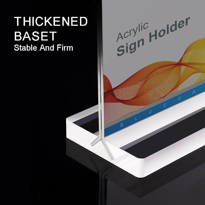 BlueValley Acrylic Sign Holder 7x5 - Image 5