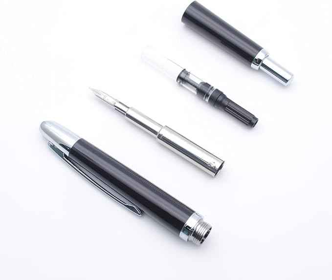 JINHAO 20 Press Fountain Pen, Retractable Capless Resin Pen