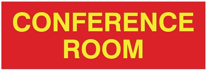 Signs ByLITA Basic Conference Room Sign by SignsByLITA